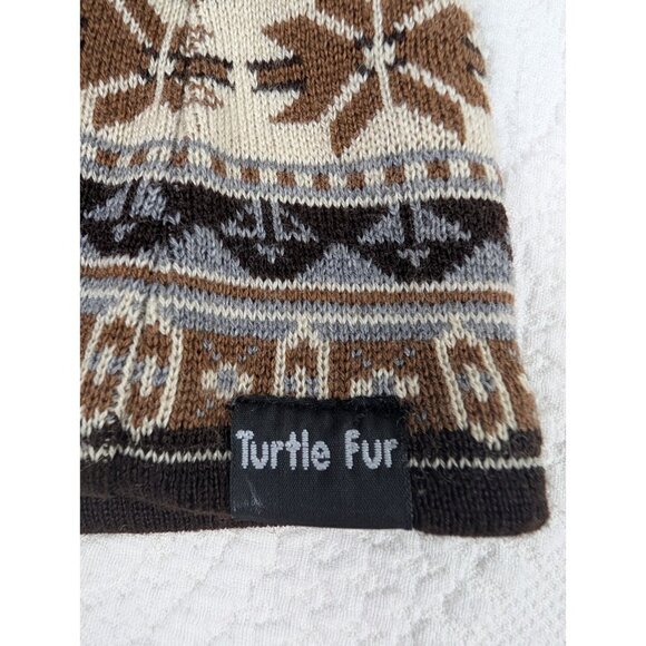 Turtle Fur Hat Kids Winter Merino Wool Nordin Style Tassel Cap  Made in Canada - Picture 7 of 8